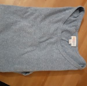 Lula roe basic blue tee shirt